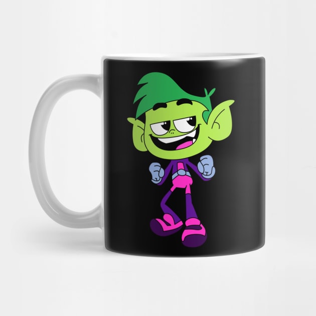 Cute Beast Boy by JamesCMarshall